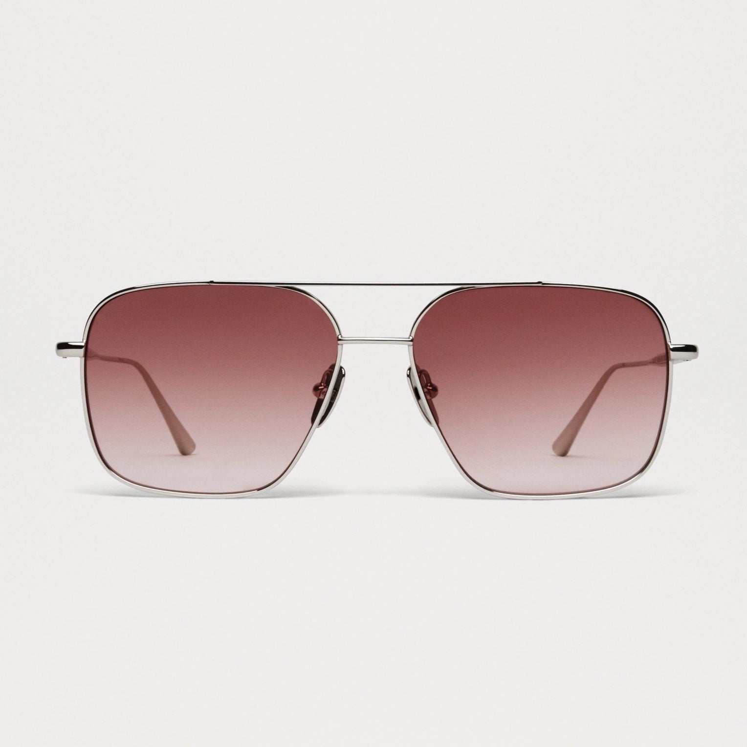 Steel Aviator Burgundy