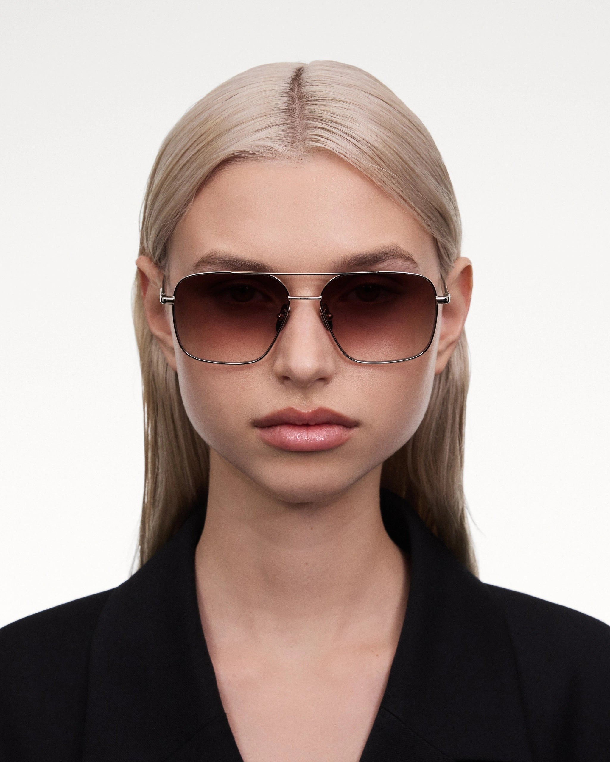 Steel Aviator Burgundy