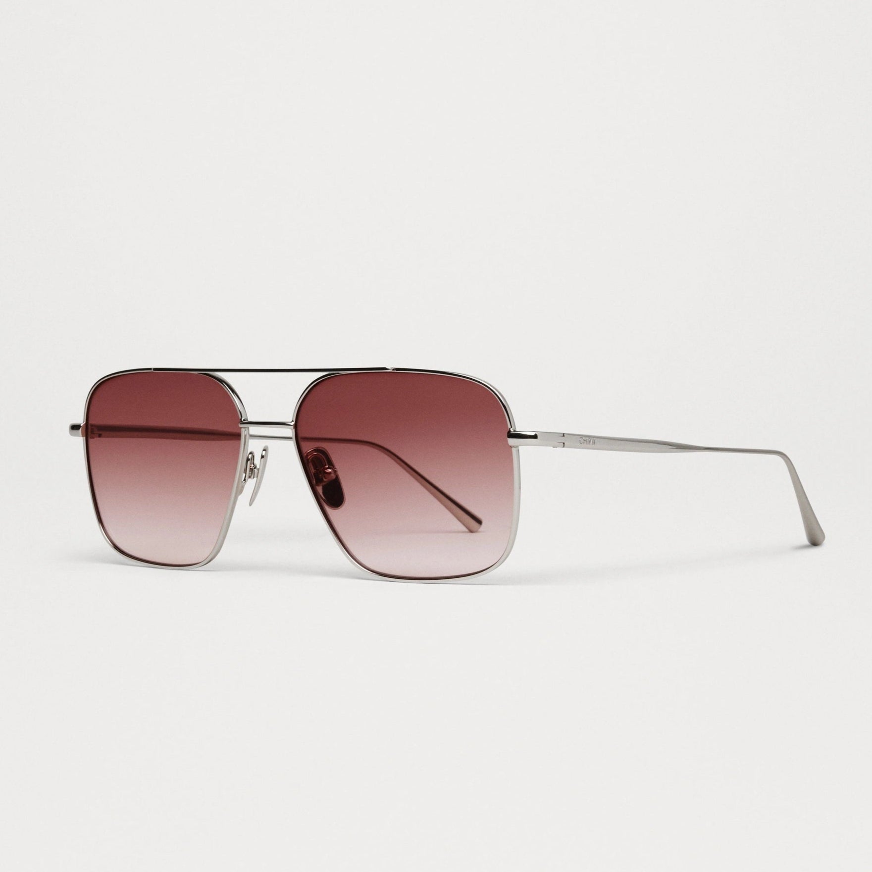 Steel Aviator Burgundy