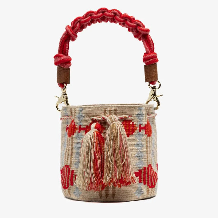 Crossbody M תיק עם ידית מקרמה