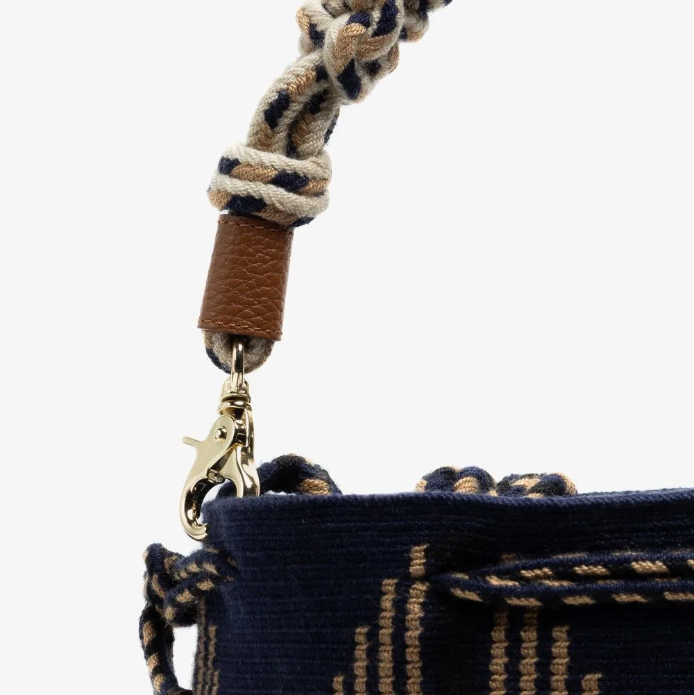 Mitra Bag תיק מיטרה עם ידית מקרמה