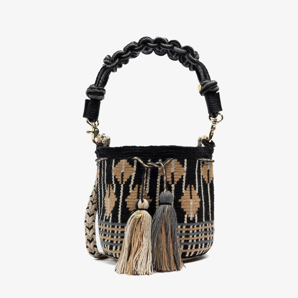 Crossbody M תיק עם ידית מקרמה