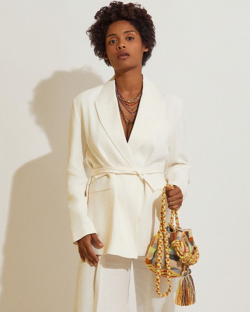 Crossbody M תיק עם ידית מקרמה