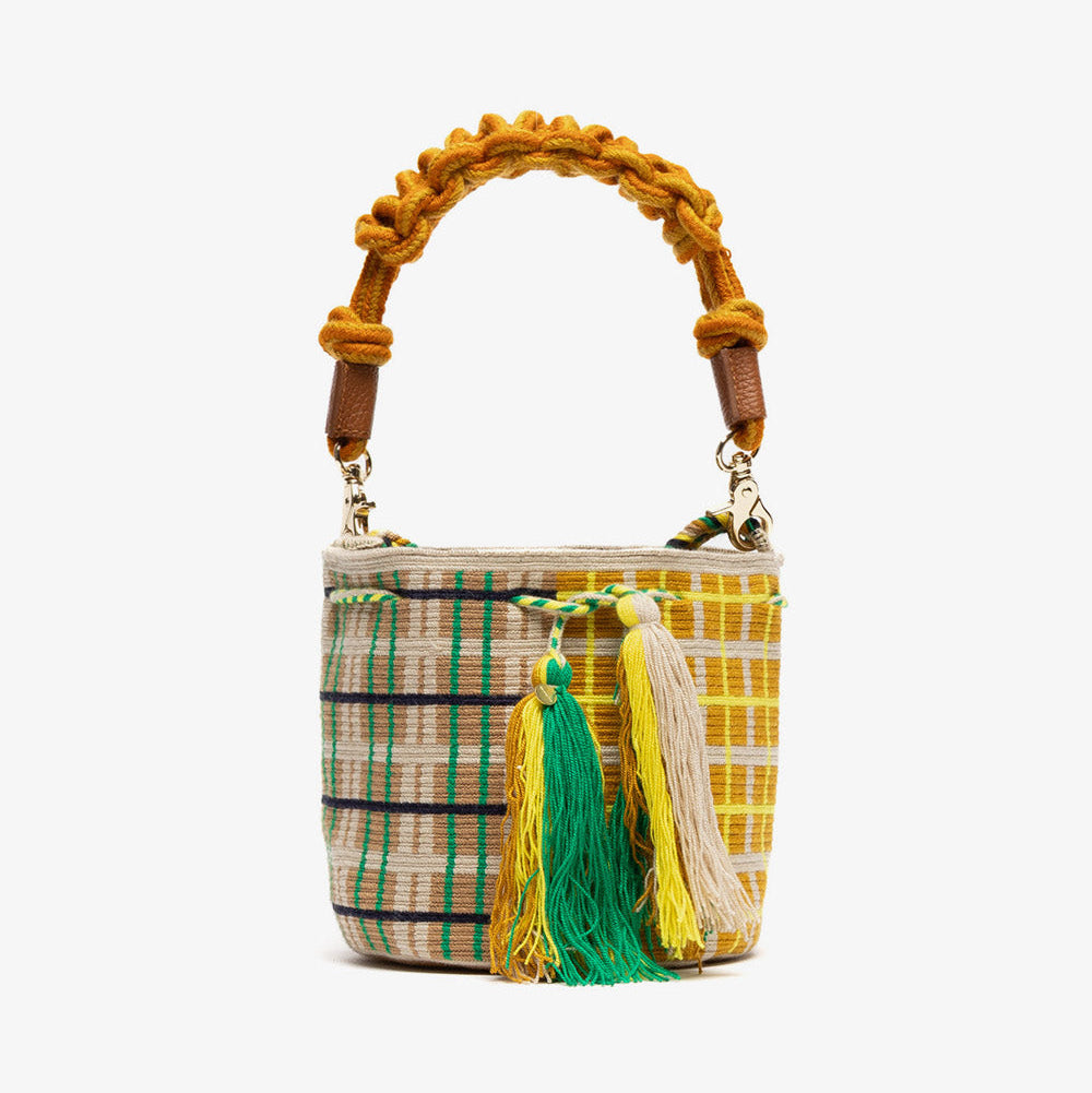 Crossbody M תיק עם ידית מקרמה