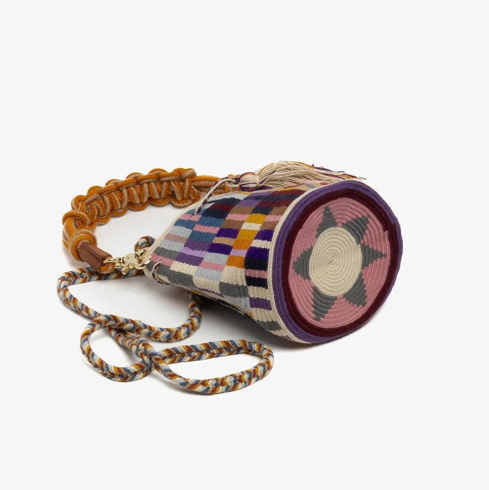 Mitra Bag תיק מיטרה עם ידית מקרמה