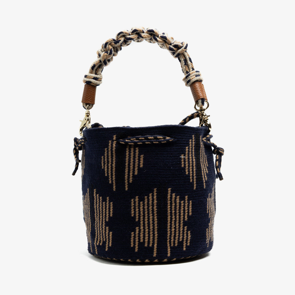Mitra Bag תיק מיטרה עם ידית מקרמה