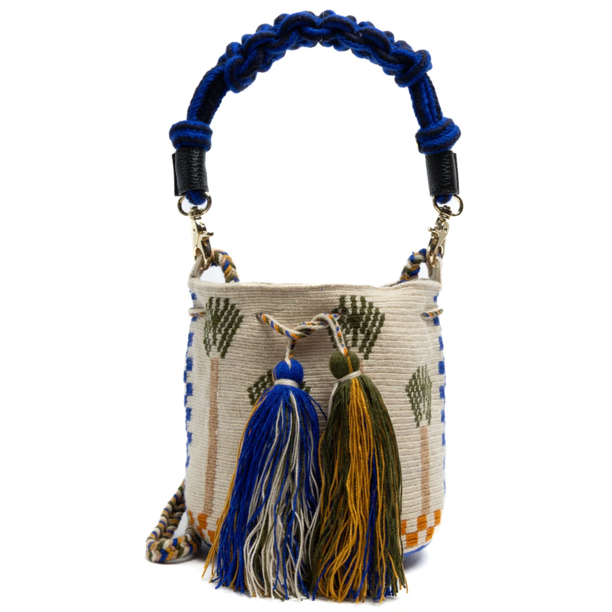 Crossbody M תיק עם ידית מקרמה