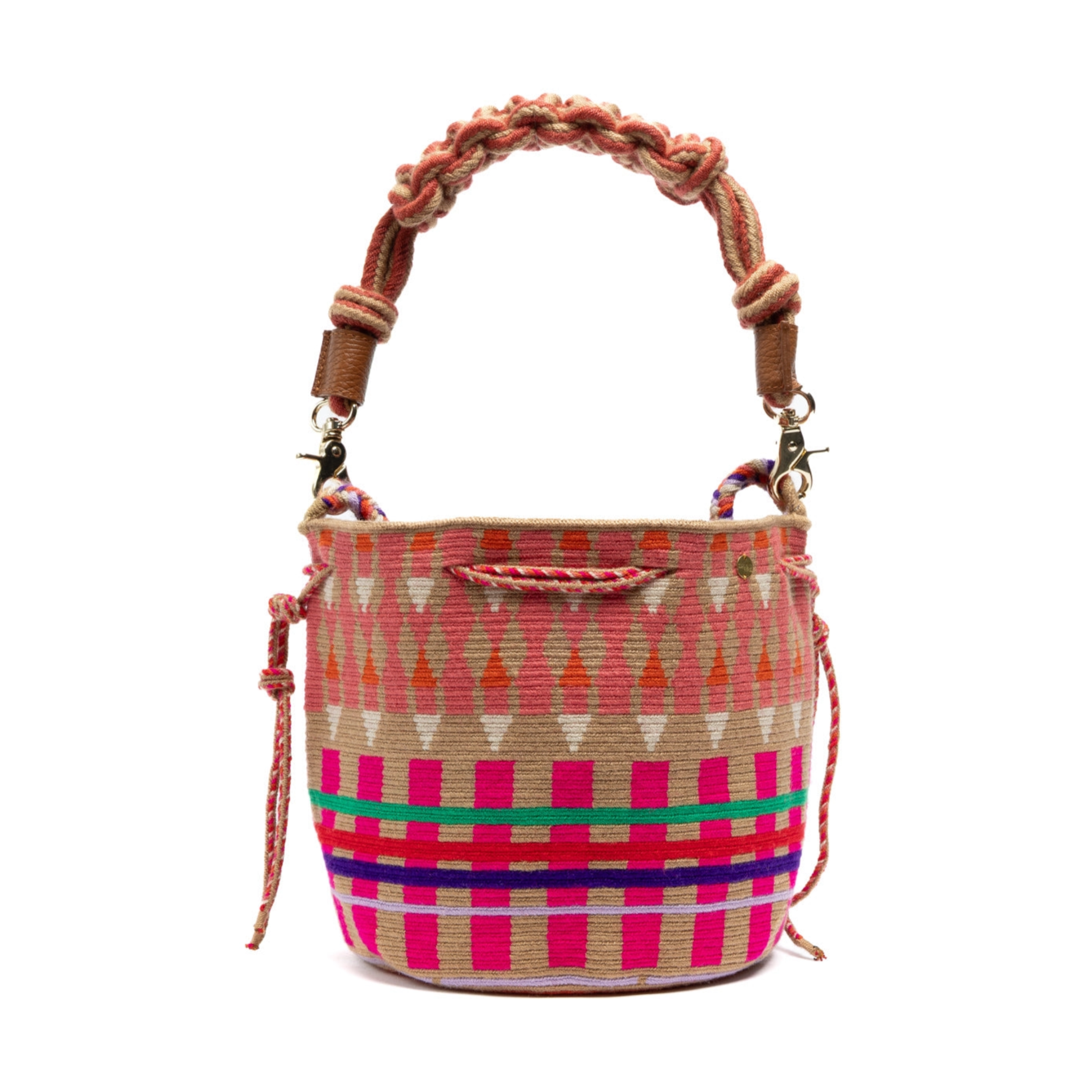 Mitra Bag תיק מיטרה עם ידית מקרמה