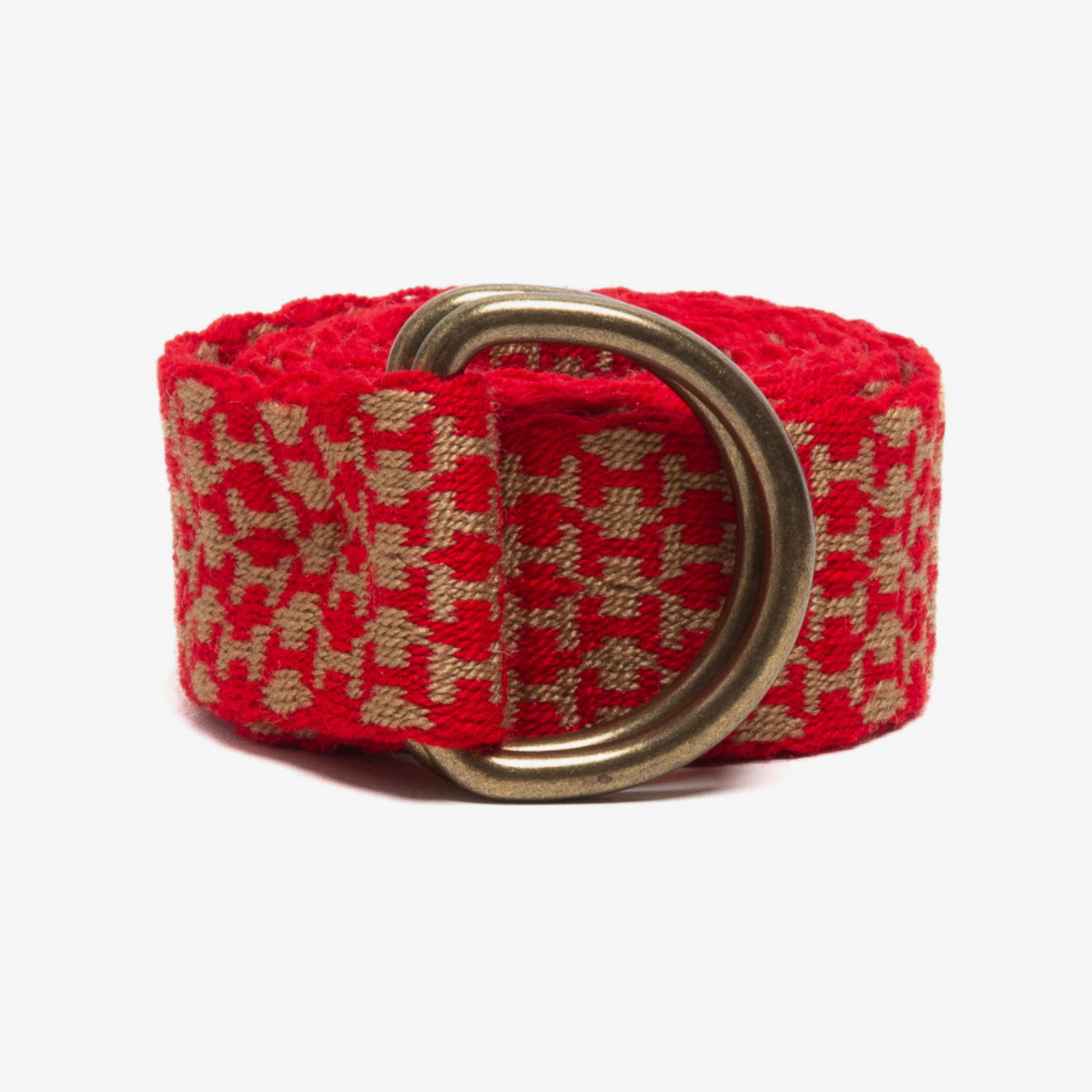 חגורה ארוגה עם אבזם