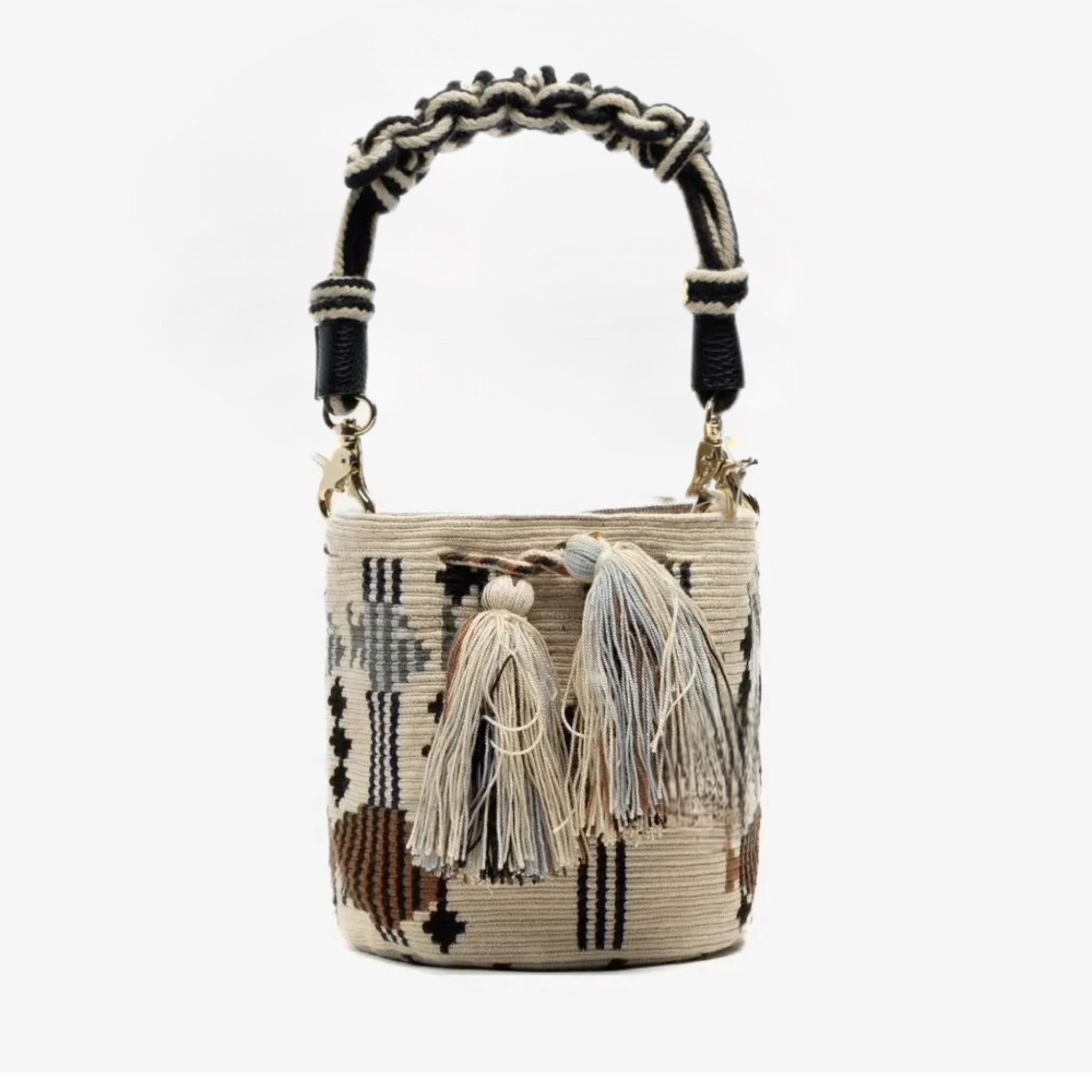 Crossbody M תיק עם ידית מקרמה