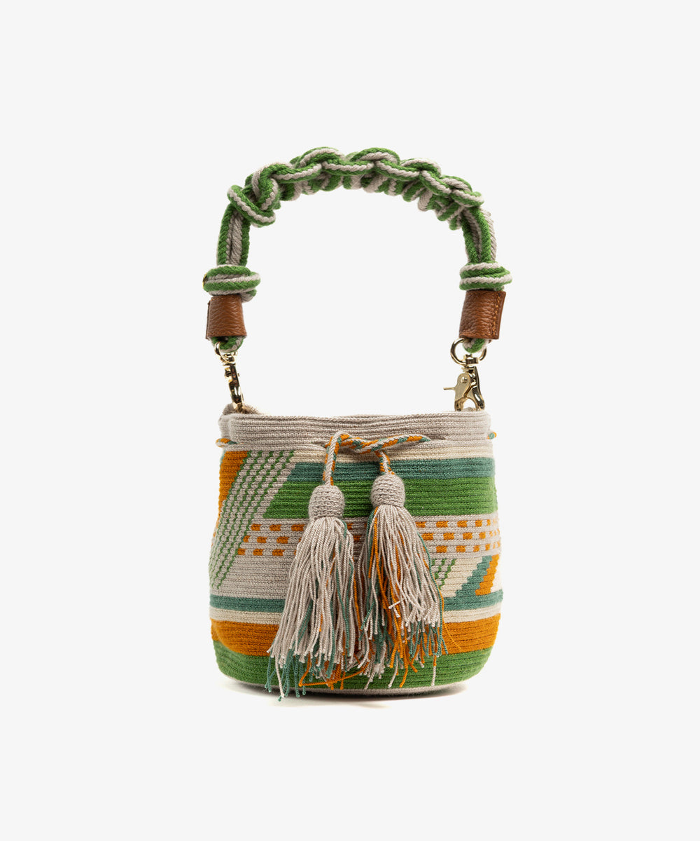 Crossbody M תיק עם ידית מקרמה