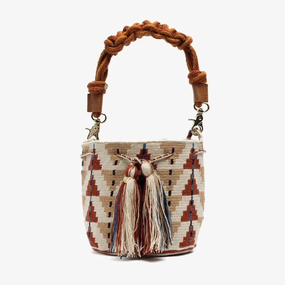 Crossbody M תיק עם ידית מקרמה