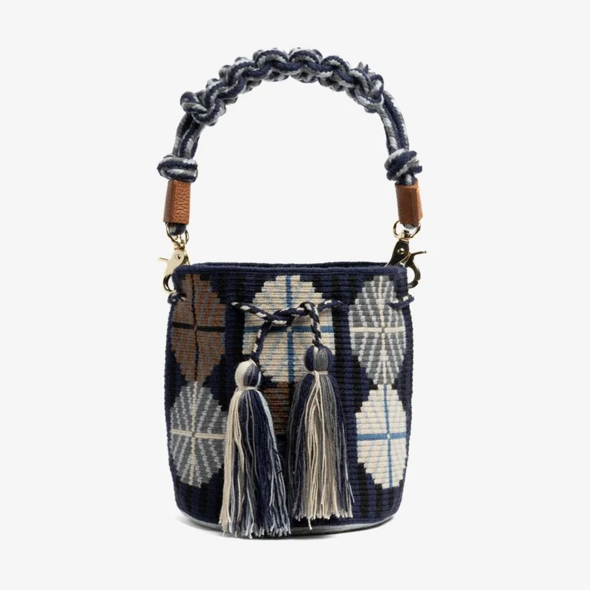 Crossbody M תיק עם ידית מקרמה