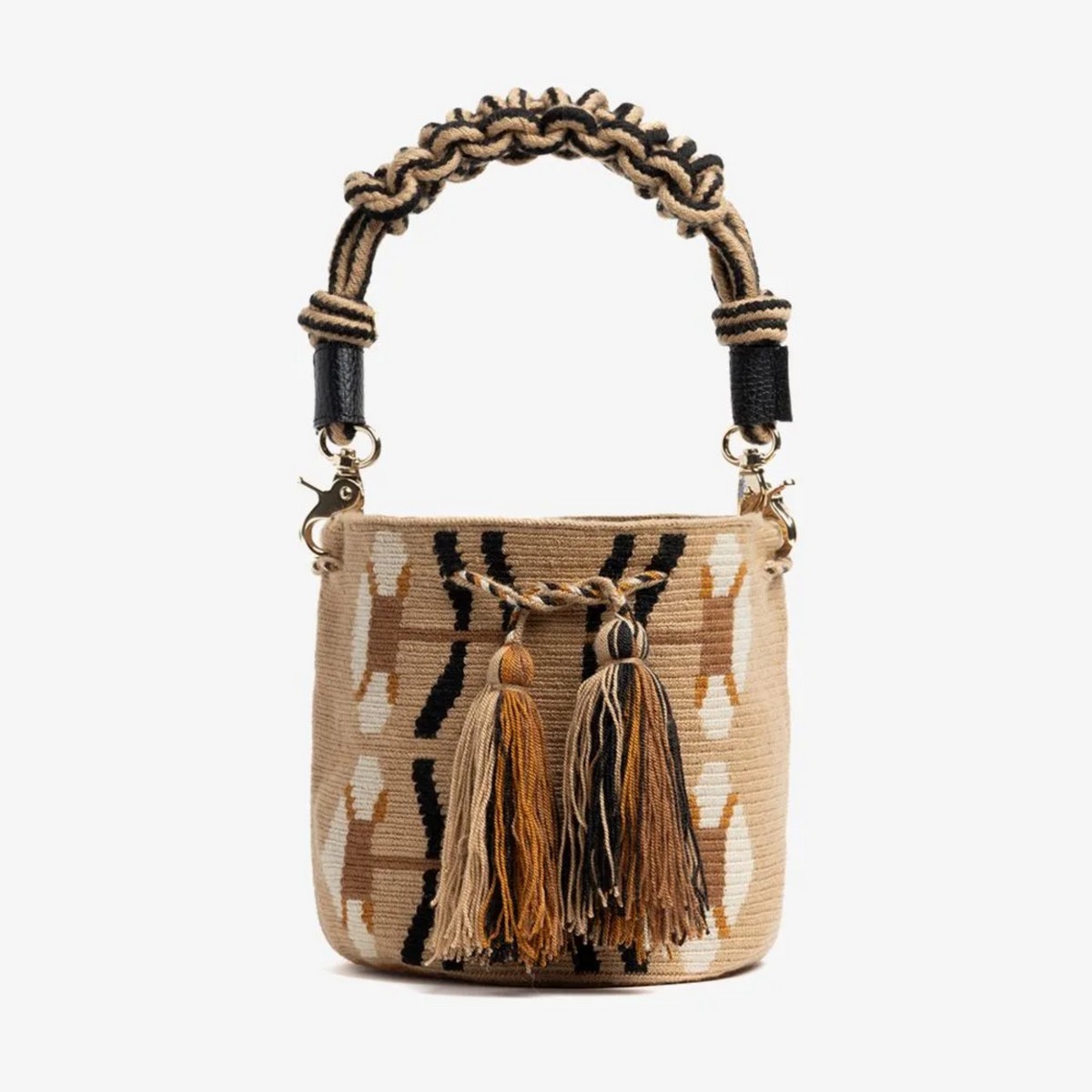 Crossbody M תיק עם ידית מקרמה